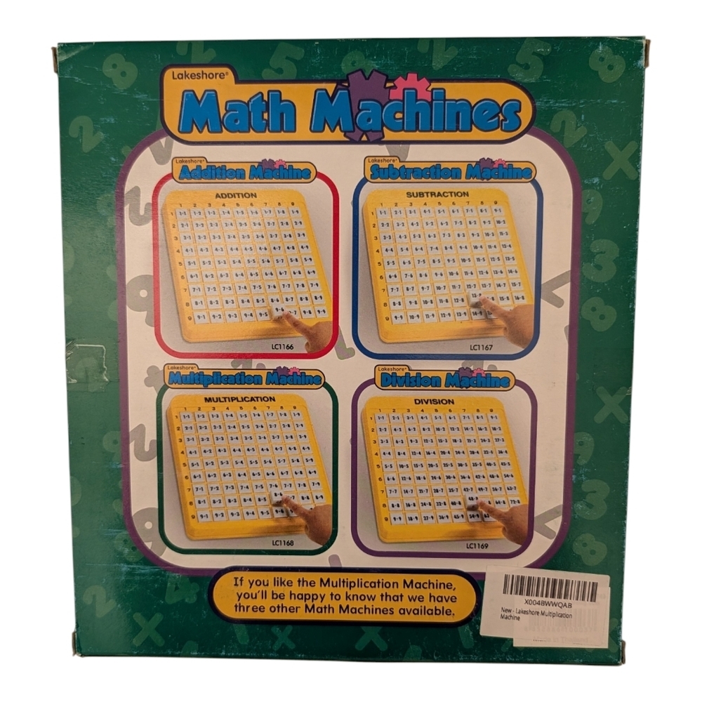 Lakeshore Multiplication Machine Age 7+ - Picture 2 of 3